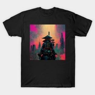 Neo Bushido - Cyberpunk Samurai T-Shirt